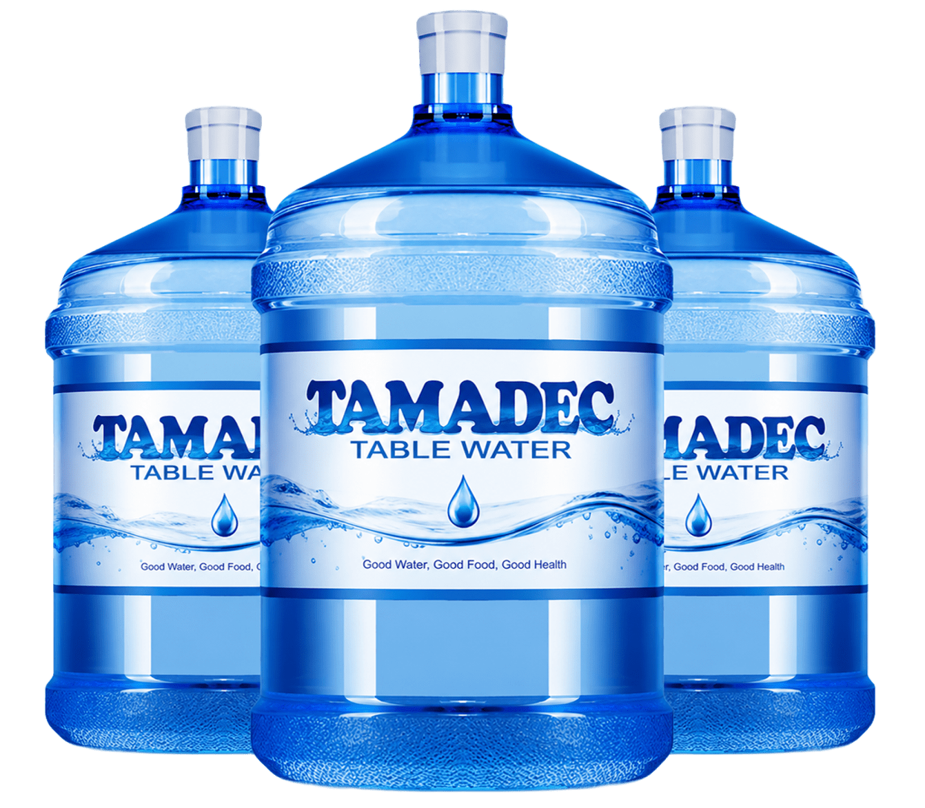 TAMADEC bottled water